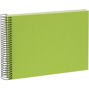 Spiraal Album Bella Vista groen 25x17 cm witte paginas