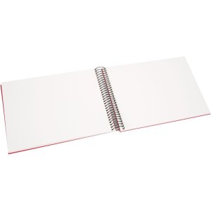 Goldbuch Spiraal Album Bella Vista rood 25x17 cm 40 witte paginas