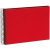 Goldbuch Spiraal Album Bella Vista rood 25x17 cm 40 zwarte paginas