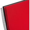 Goldbuch Spiraal Album Bella Vista rood 25x17 cm 40 zwarte paginas