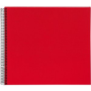 Spiraal Album Bella Vista rood 35x30 cm witte paginas