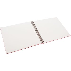 Spiraal Album Bella Vista rood 35x30 cm witte paginas