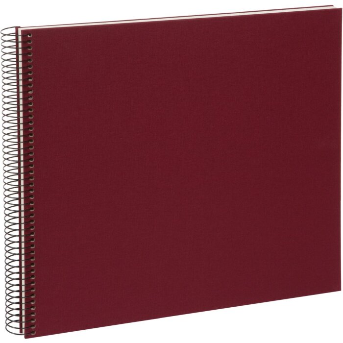 Goldbuch Spiraal Album Bella Vista bordeaux 35x30 cm 40 witte paginas