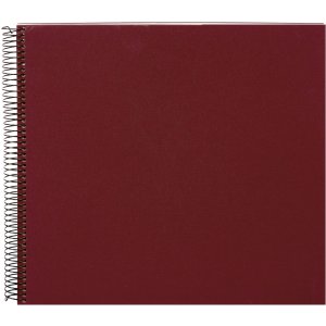 Goldbuch Spiraal Album Bella Vista bordeaux 35x30 cm 40 witte paginas