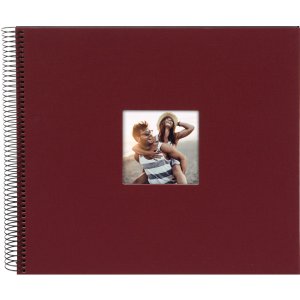 Goldbuch Spiraal Album Bella Vista bordeaux 35x30 cm 40 zwarte paginas