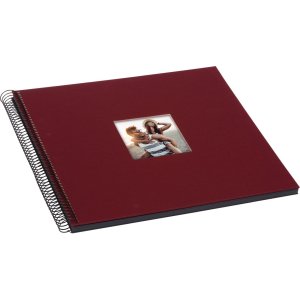 Goldbuch Spiraal Album Bella Vista bordeaux 35x30 cm 40 zwarte paginas