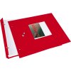 Schroefalbum Bella Vista rood 30x25 cm wit fotokarton