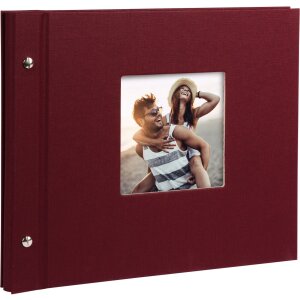 Goldbuch Schroefalbum Bella Vista bordeaux 30x25 cm 40...