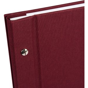 Goldbuch Schroefalbum Bella Vista bordeaux 30x25 cm 40 witte paginas