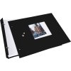 Schroefalbum Bella Vista zwart 30x25 cm wit fotokarton