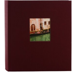 Goldbuch Fotoalbum Bella Vista bordeaux 30x31 cm 60 witte...