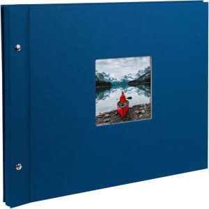 Goldbuch Schroefalbum Bella Vista blauw 39x31 cm 40...