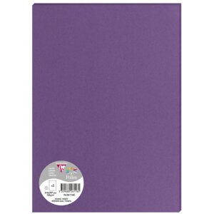 5 vellen stuifmeel din a4 120 g - violet