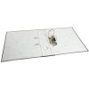 Map Prem Touch cloud gemarmerd, met 2 ringen, 80mm rug, voor formaat din a4 Grijs