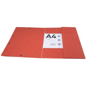 Scrapbook a4+ 3 flappen rood