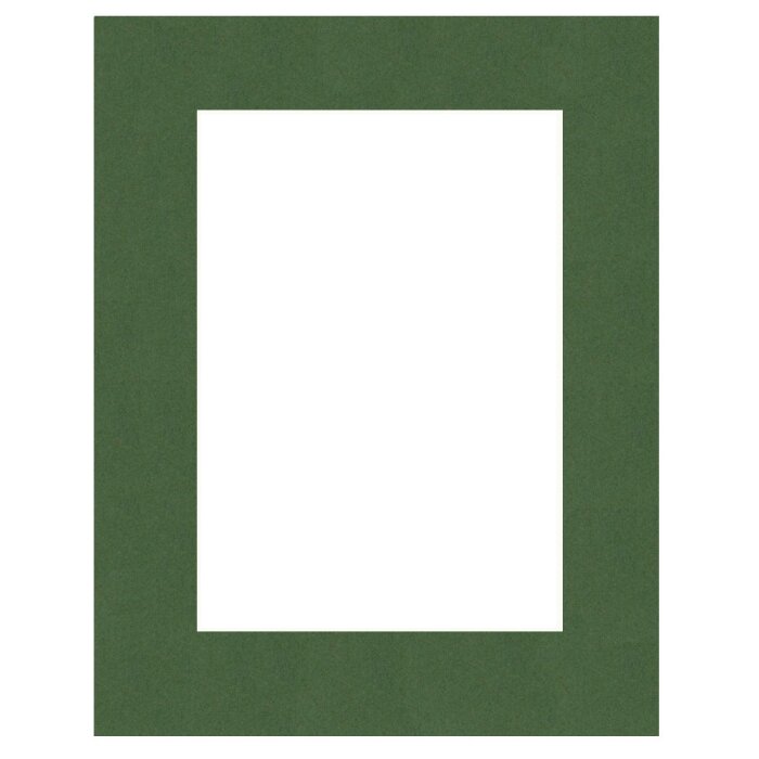 HNFD Kant-en-klaar passe-partout 20 x 20 cm op 10 x 10 cm groen