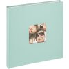 Walther Fotoalbum Fun 26x25 cm mintgroen 40 witte paginas