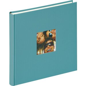 Walther Fotoalbum Fun 26x25 cm petrol groen 40 witte paginas