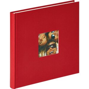 Fun Design Fotoalbum 26x25 cm rood