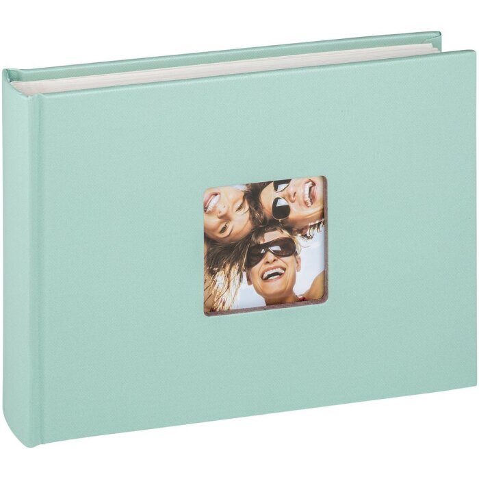 Walther Klein album Fun mintgroen 22x16 cm 40 witte paginas