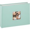 Walther Klein album Fun mintgroen 22x16 cm 40 witte paginas