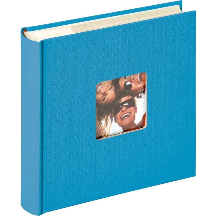 Walther Memo Stock Album Fun 200 fotos 10x15 cm oceaanblauw