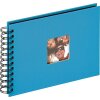 Walther Spiraal Album Fun oceaan blauw 23x17 cm 40 zwarte paginas