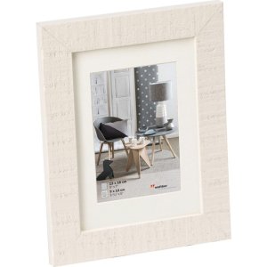 Houten lijst polar white home 10x15 cm