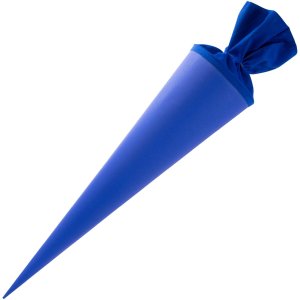 Schoolkegel blauw 70 cm