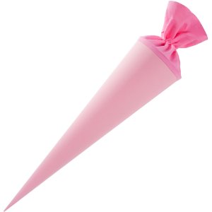 Schoolkegel roze 70 cm