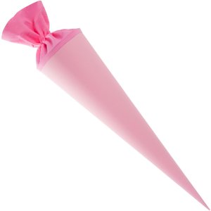 Schoolkegel roze 70 cm