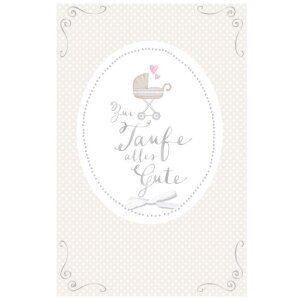 Artebene Card doop kinderwagen lint