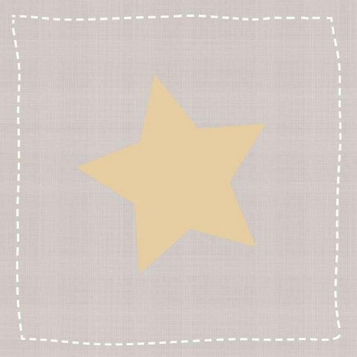 Artebene Servetten Star groot taupe goud 33x33 cm