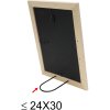 Houten lijst s40c Deknudt 24x30 cm wit