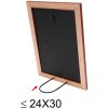 Houten lijst s40c Deknudt 15x20 cm rood