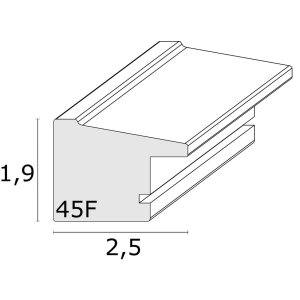 Fotolijst bruin plastic 10,0 x15,0 cm s45fe