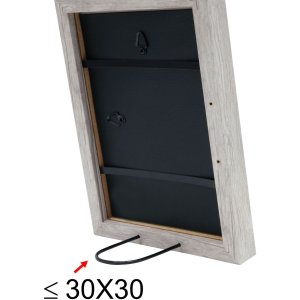 Houten lijst s45r bloklijst 18x24 cm licht