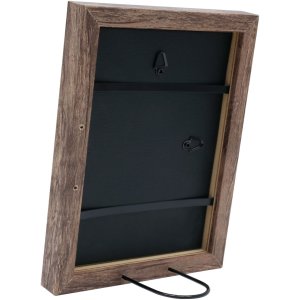 Houten lijst s45r bloklijst 18x24 cm bruin