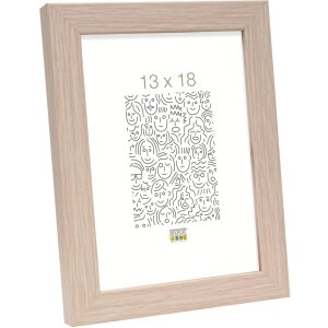 Houten lijst s45r bloklijst 13x18 cm eik