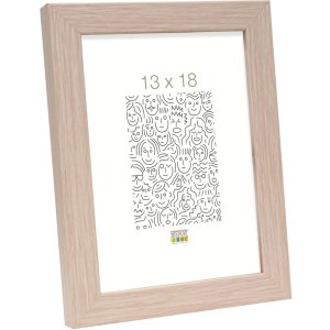 Houten lijst s45r bloklijst 15x15 cm eik