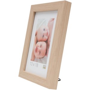 Houten lijst s45r bloklijst 18x24 cm eik