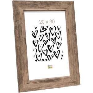 Houten lijst s48sh 10x15 cm bruin