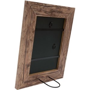 Houten lijst s48sh 13x13 cm bruin