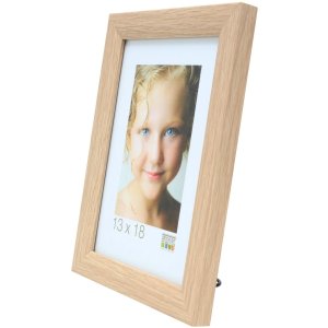 Houten lijst s54s eik kleur 10,0 x15,0 cm