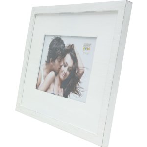 Fotolijst s67ks Hout Passepartout 13x18 cm Wit