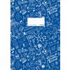 Schriftfolie a4 schoolydoo blauw