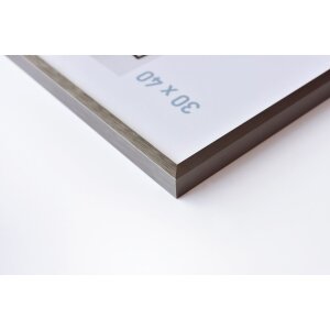 Nielsen Aluminium lijst c2 30x45 cm structuur grijs mat