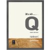 Houten clip-on lijst Quadrum 15x20 cm grijs