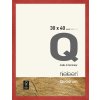 Houten clip-on lijst Quadrum 30x40 cm rood