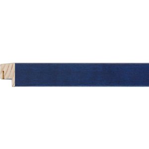 Houten clip-on lijst Quadrum 42x60 cm blauw